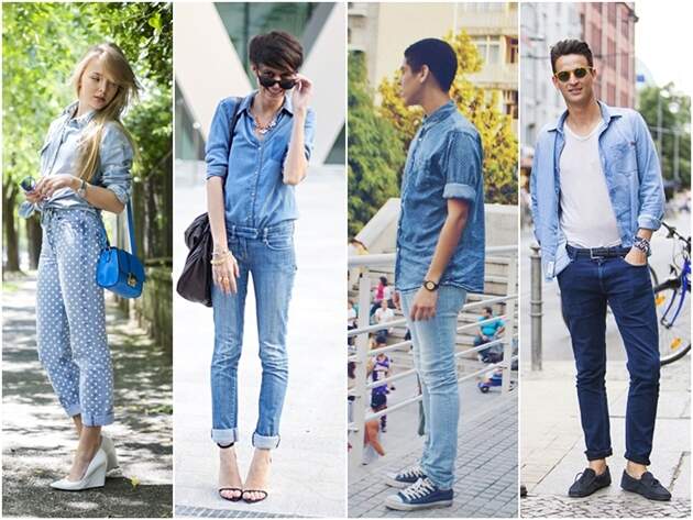 look-total-jeans-street